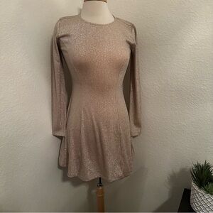 Forever 21 Shimmery Pink Dress